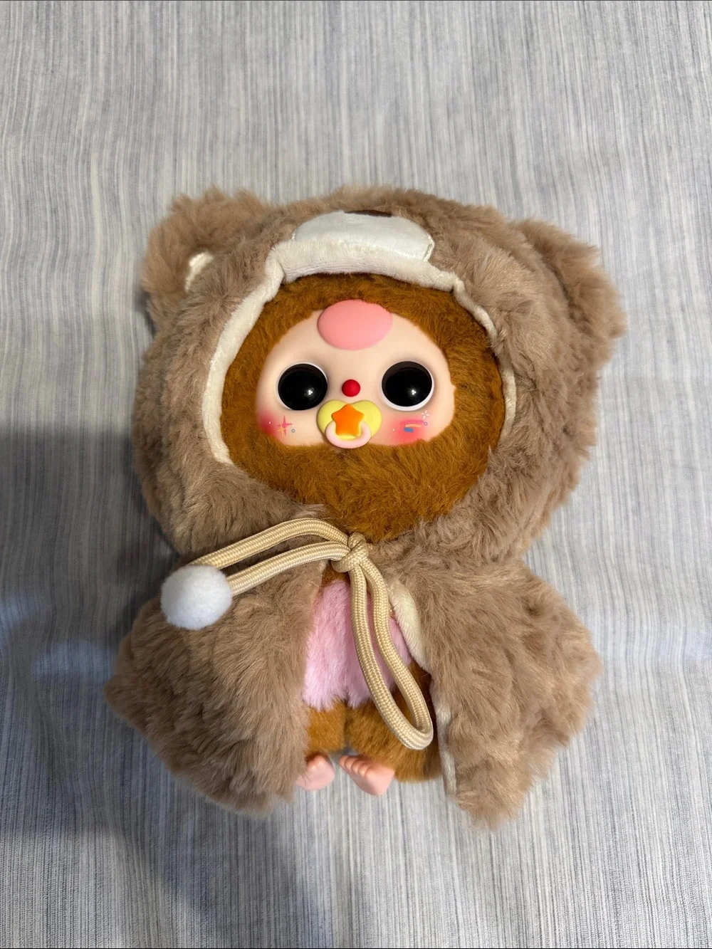 Baby Three "I'm Not a Warrior" Bear Warrior - Picture 1 of 3